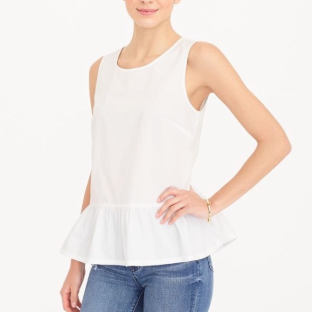 J. Crew Peplum Tank